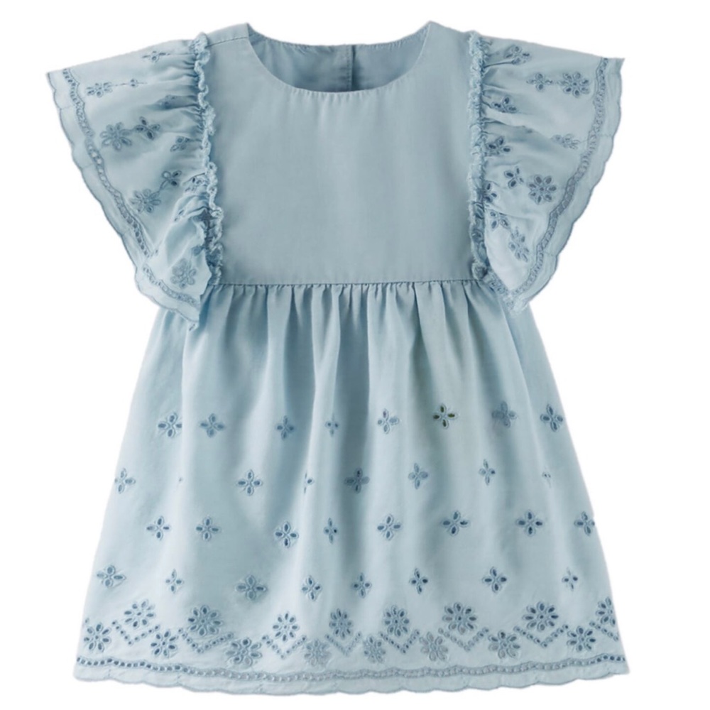 Zara eyelet dress